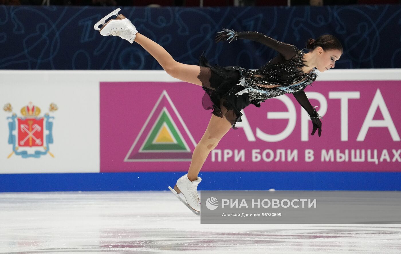 Фигурное катание. Чемпионат России. Женщины. Короткая программа