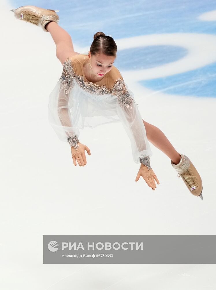 Фигурное катание. Чемпионат России. Женщины. Короткая программа