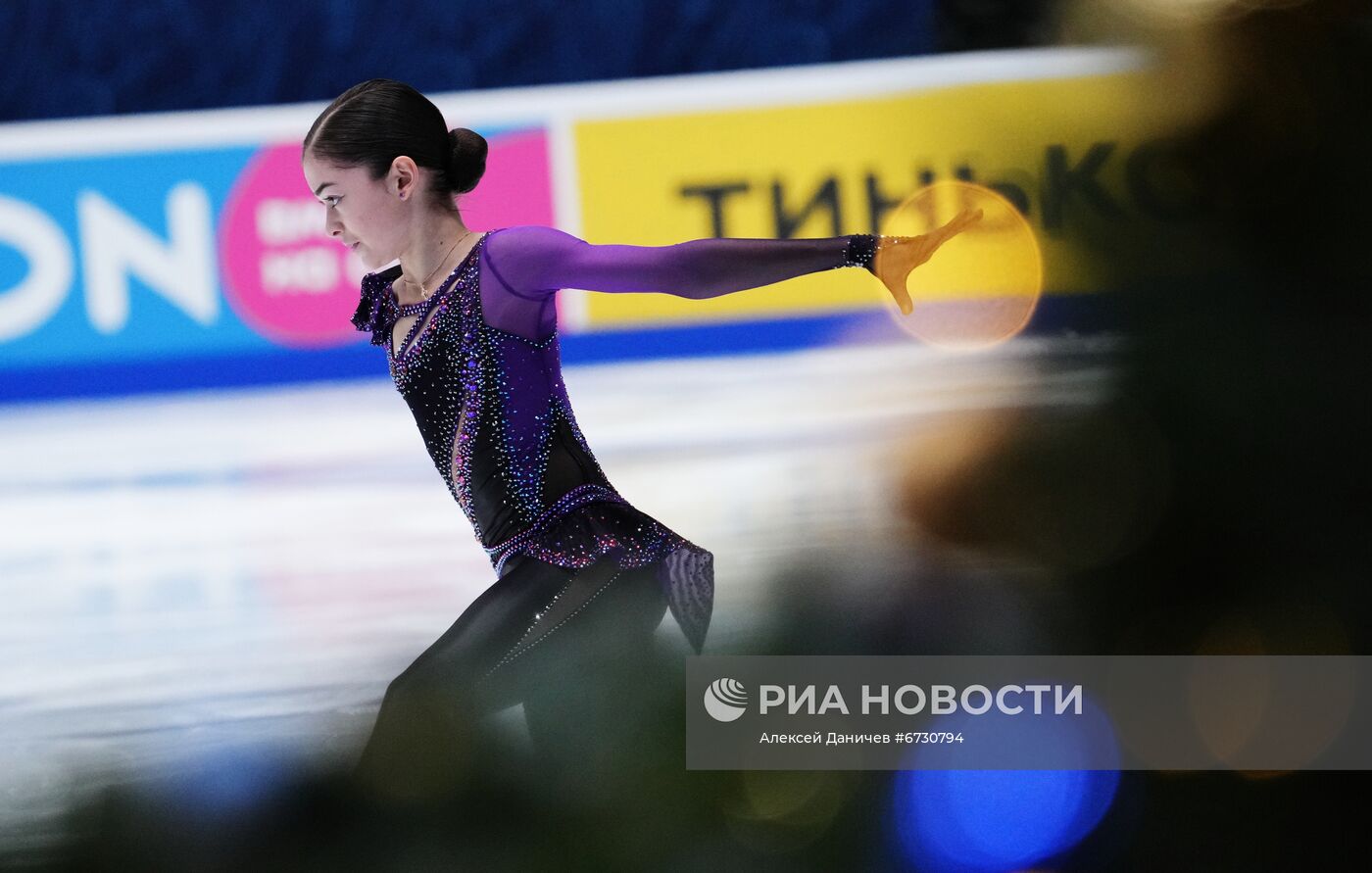 Фигурное катание. Чемпионат России. Женщины. Короткая программа