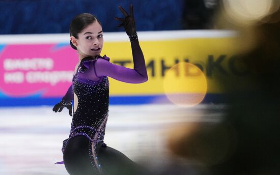 Фигурное катание. Чемпионат России. Женщины. Короткая программа