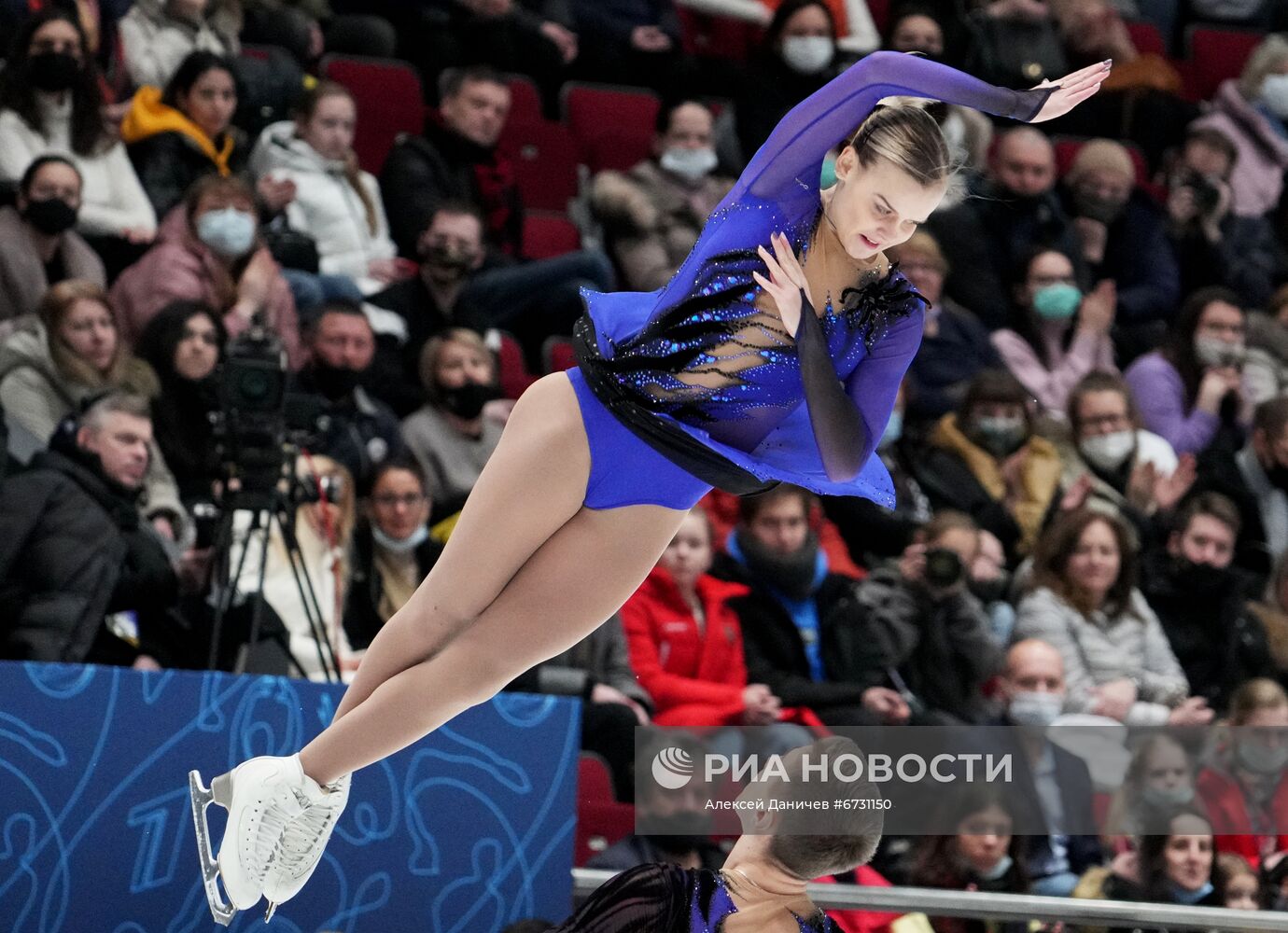 Фигурное катание. Чемпионат России. Пары. Произвольная программа