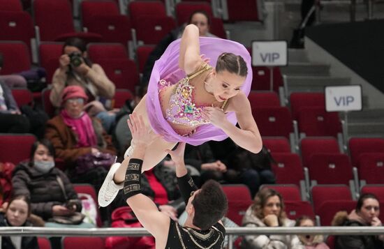 Фигурное катание. Чемпионат России. Пары. Произвольная программа