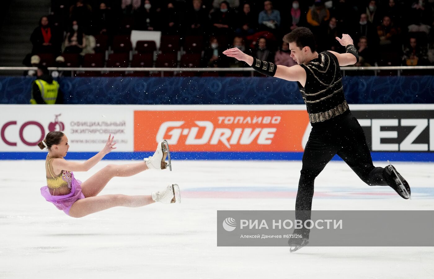 Фигурное катание. Чемпионат России. Пары. Произвольная программа