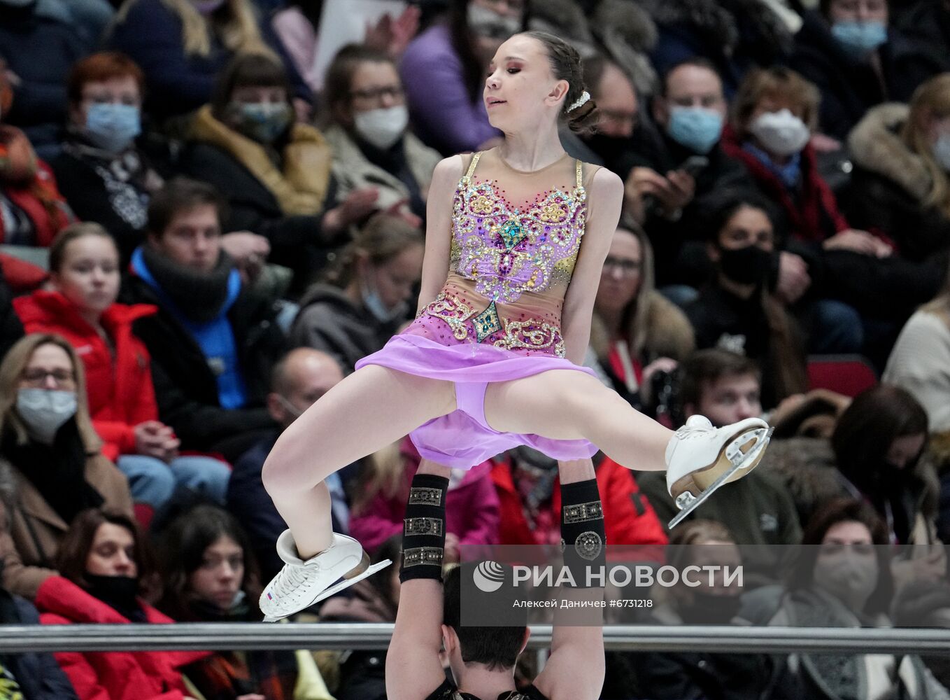 Фигурное катание. Чемпионат России. Пары. Произвольная программа