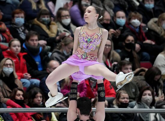 Фигурное катание. Чемпионат России. Пары. Произвольная программа