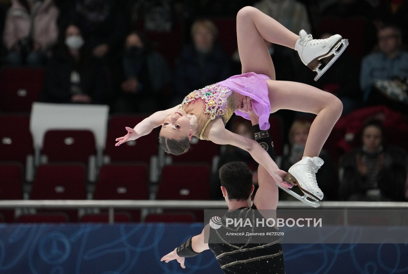 Фигурное катание. Чемпионат России. Пары. Произвольная программа