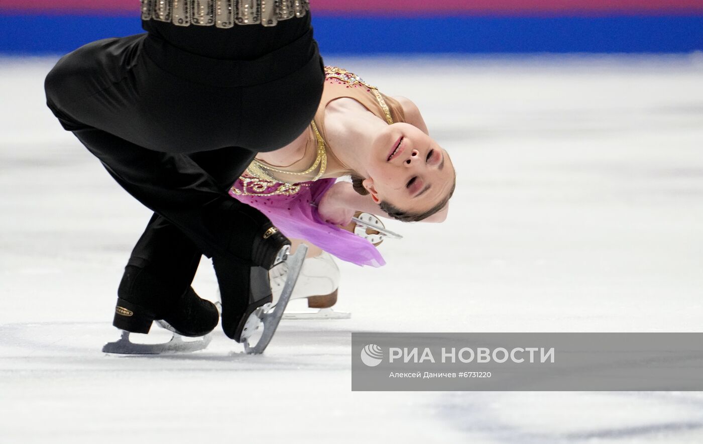 Фигурное катание. Чемпионат России. Пары. Произвольная программа