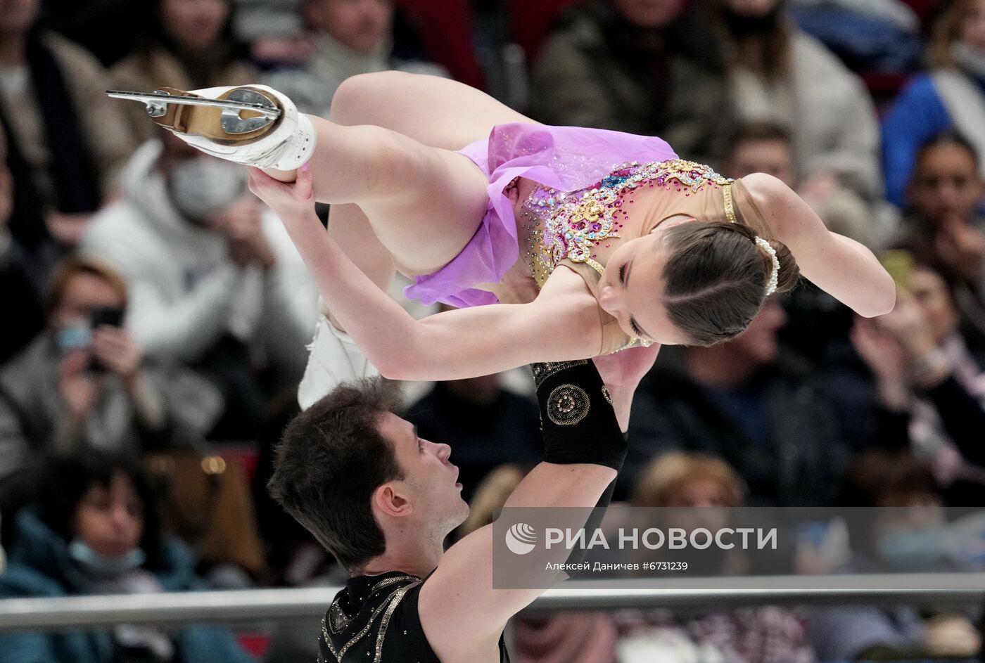 Фигурное катание. Чемпионат России. Пары. Произвольная программа