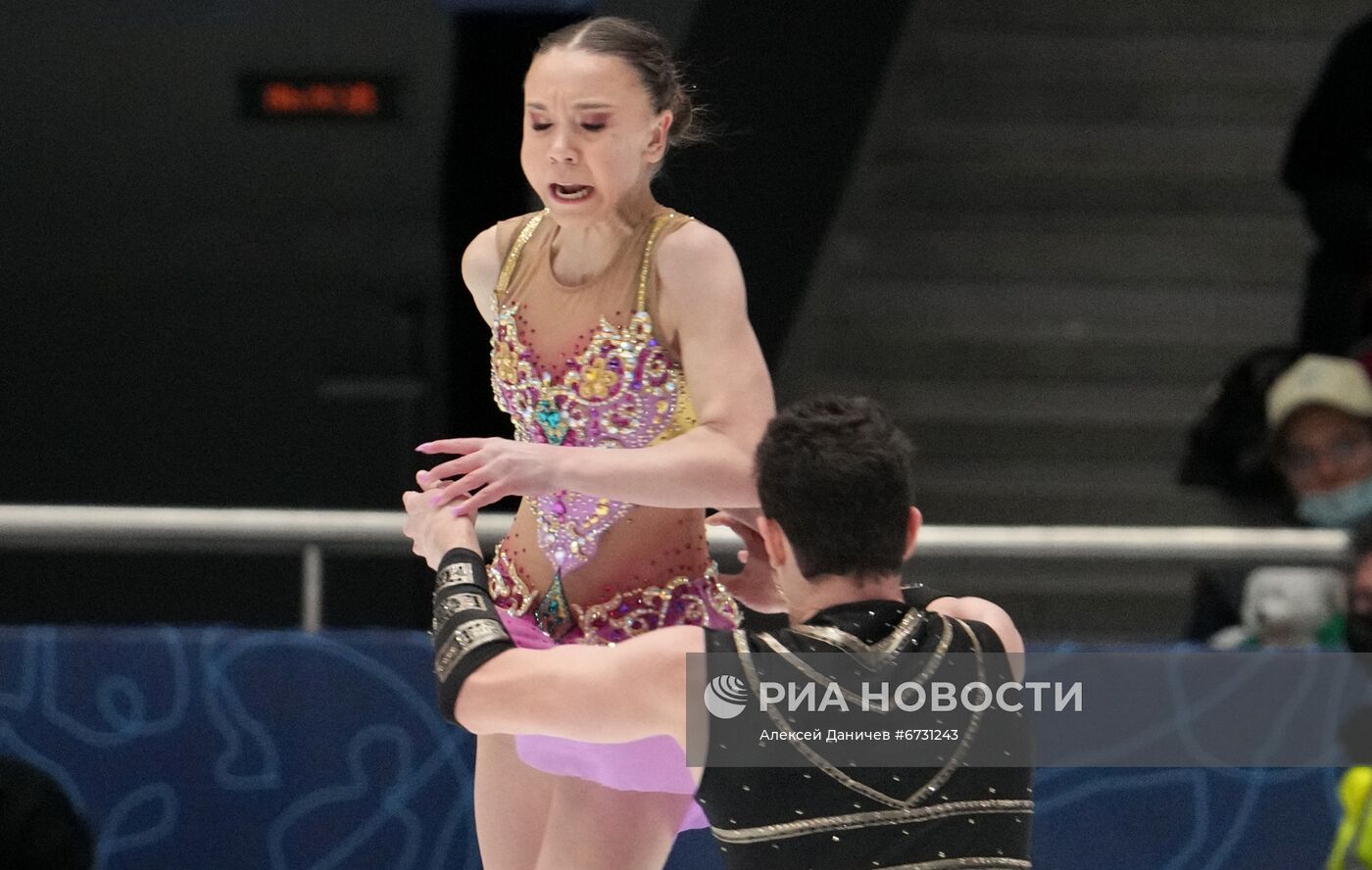 Фигурное катание. Чемпионат России. Пары. Произвольная программа