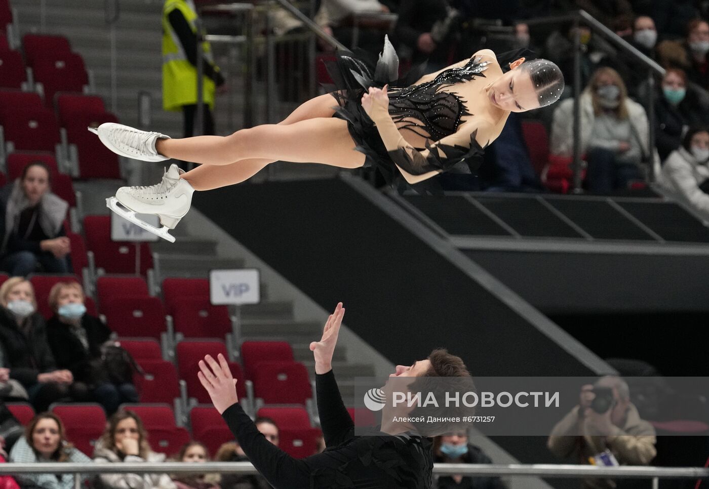 Фигурное катание. Чемпионат России. Пары. Произвольная программа