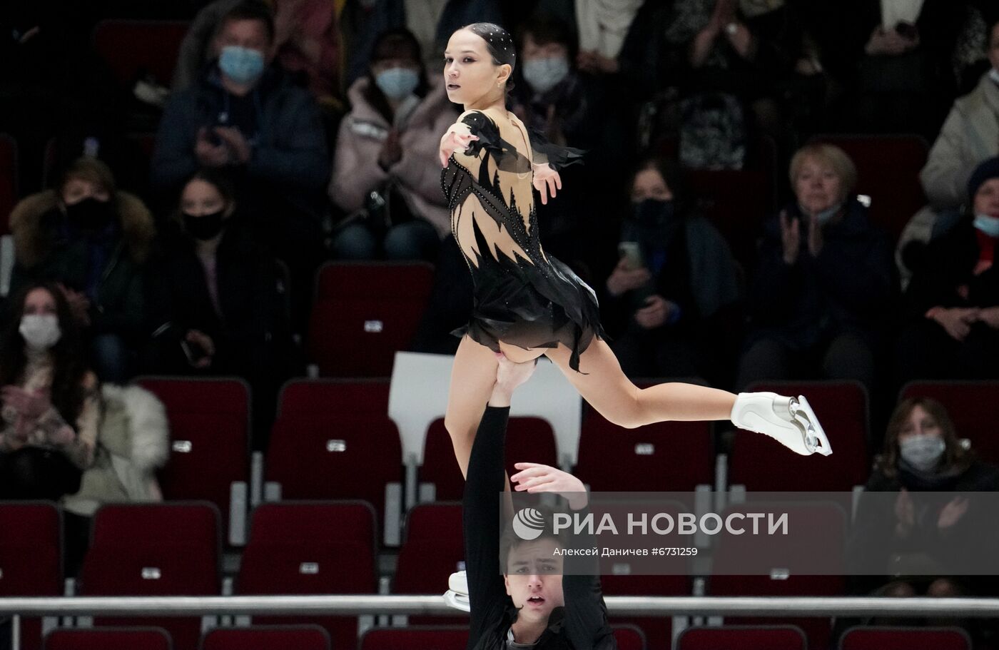 Фигурное катание. Чемпионат России. Пары. Произвольная программа