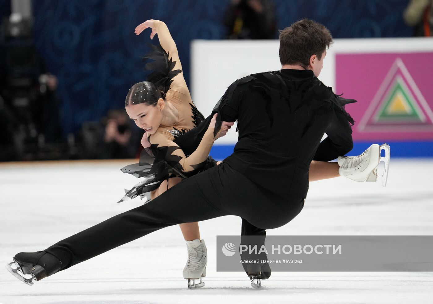 Фигурное катание. Чемпионат России. Пары. Произвольная программа