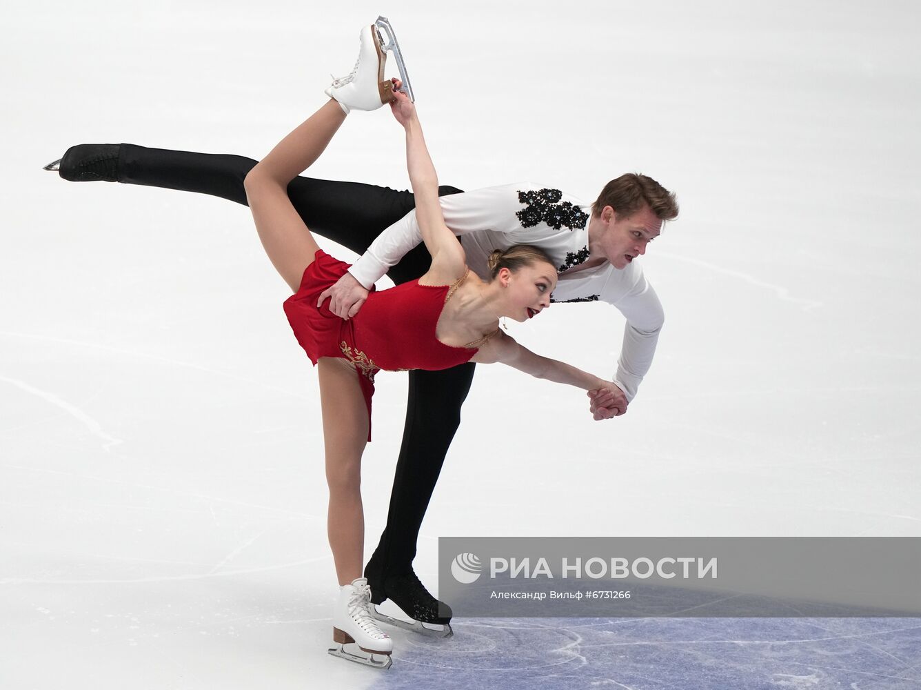 Фигурное катание. Чемпионат России. Пары. Произвольная программа