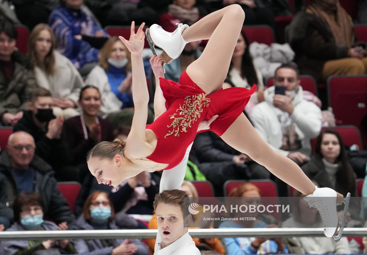 Фигурное катание. Чемпионат России. Пары. Произвольная программа