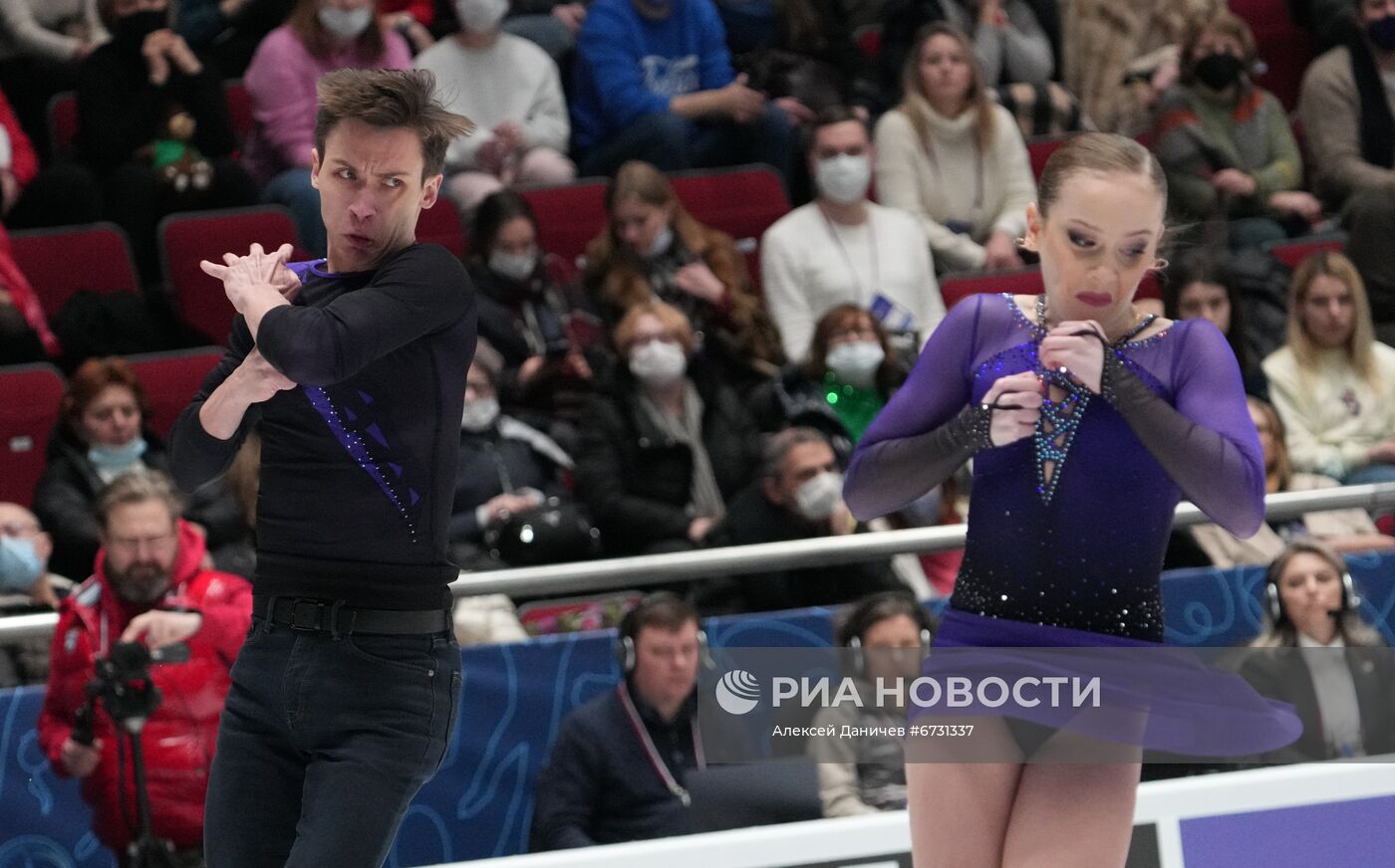 Фигурное катание. Чемпионат России. Пары. Произвольная программа