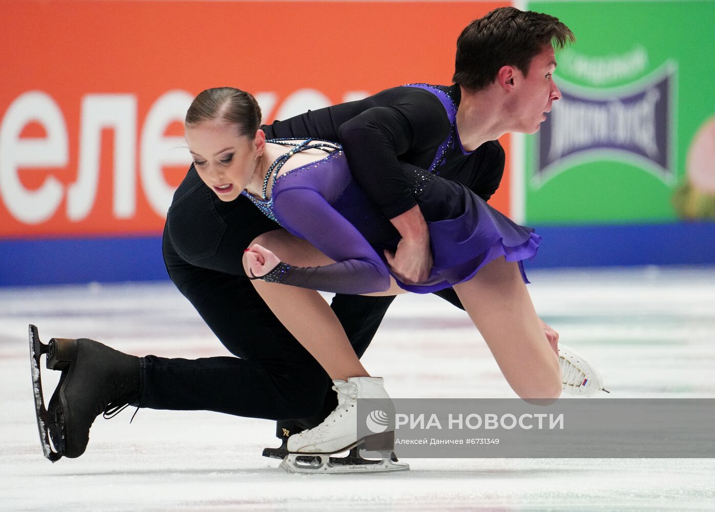 Фигурное катание. Чемпионат России. Пары. Произвольная программа