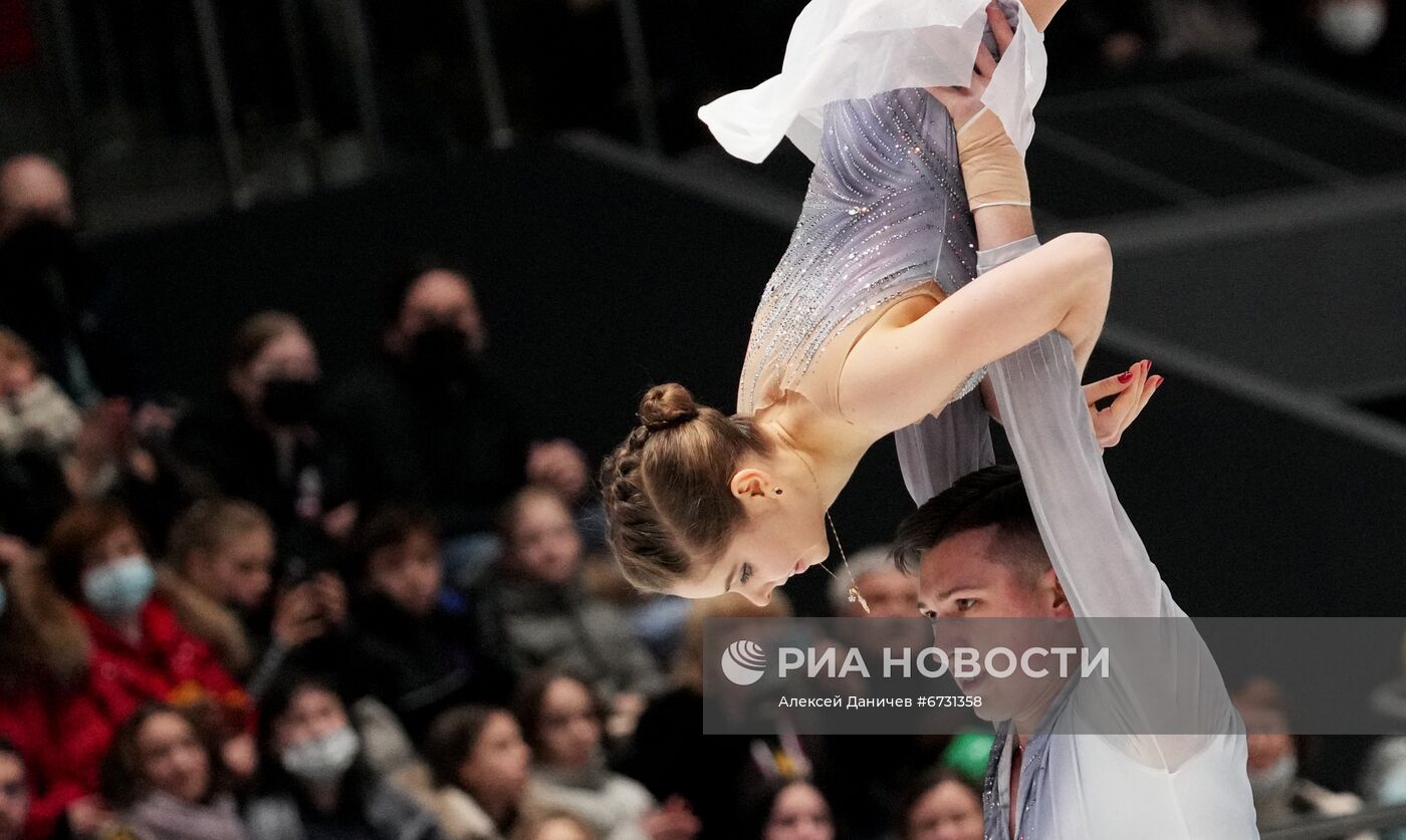 Фигурное катание. Чемпионат России. Пары. Произвольная программа