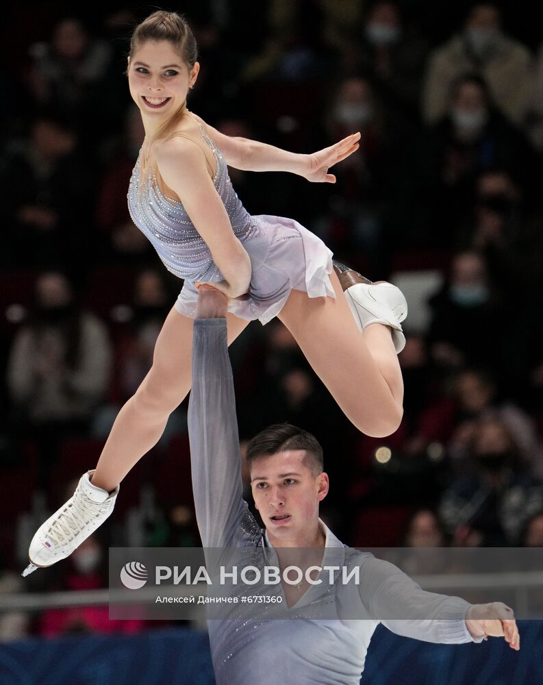 Фигурное катание. Чемпионат России. Пары. Произвольная программа