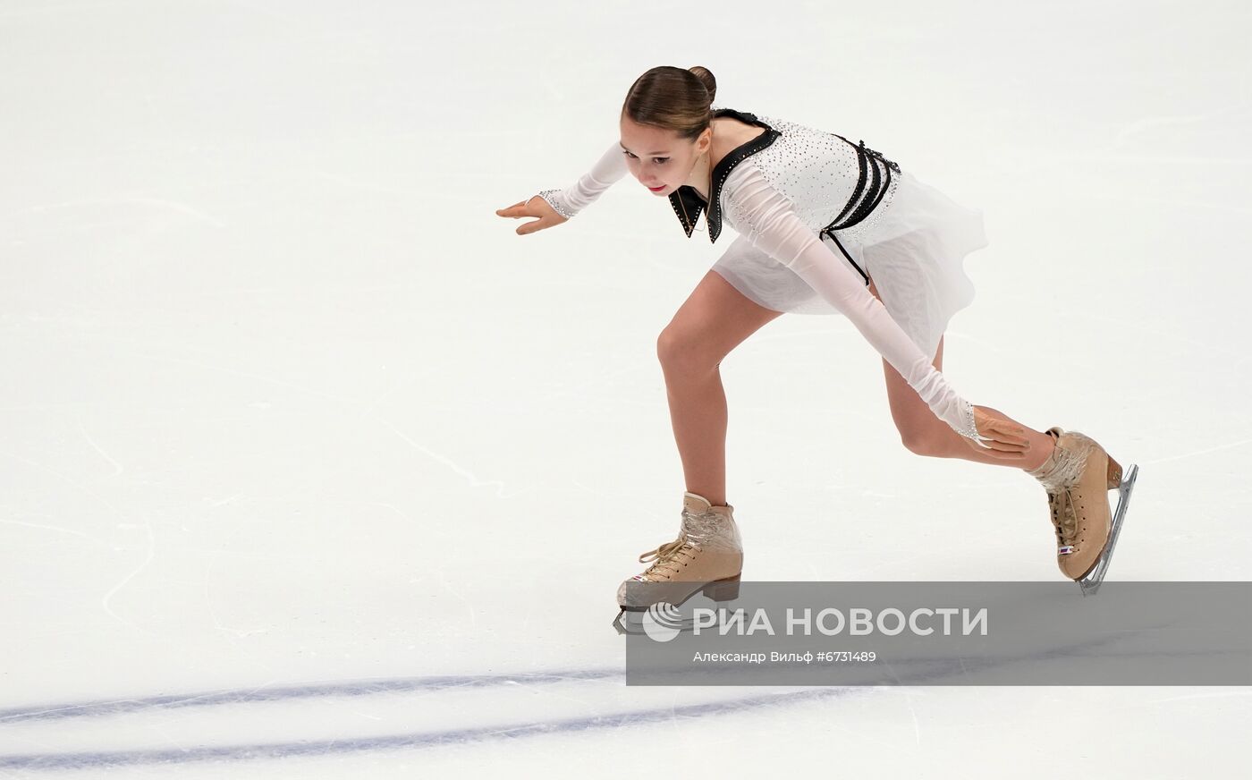 Фигурное катание. Чемпионат России. Женщины. Произвольная программа