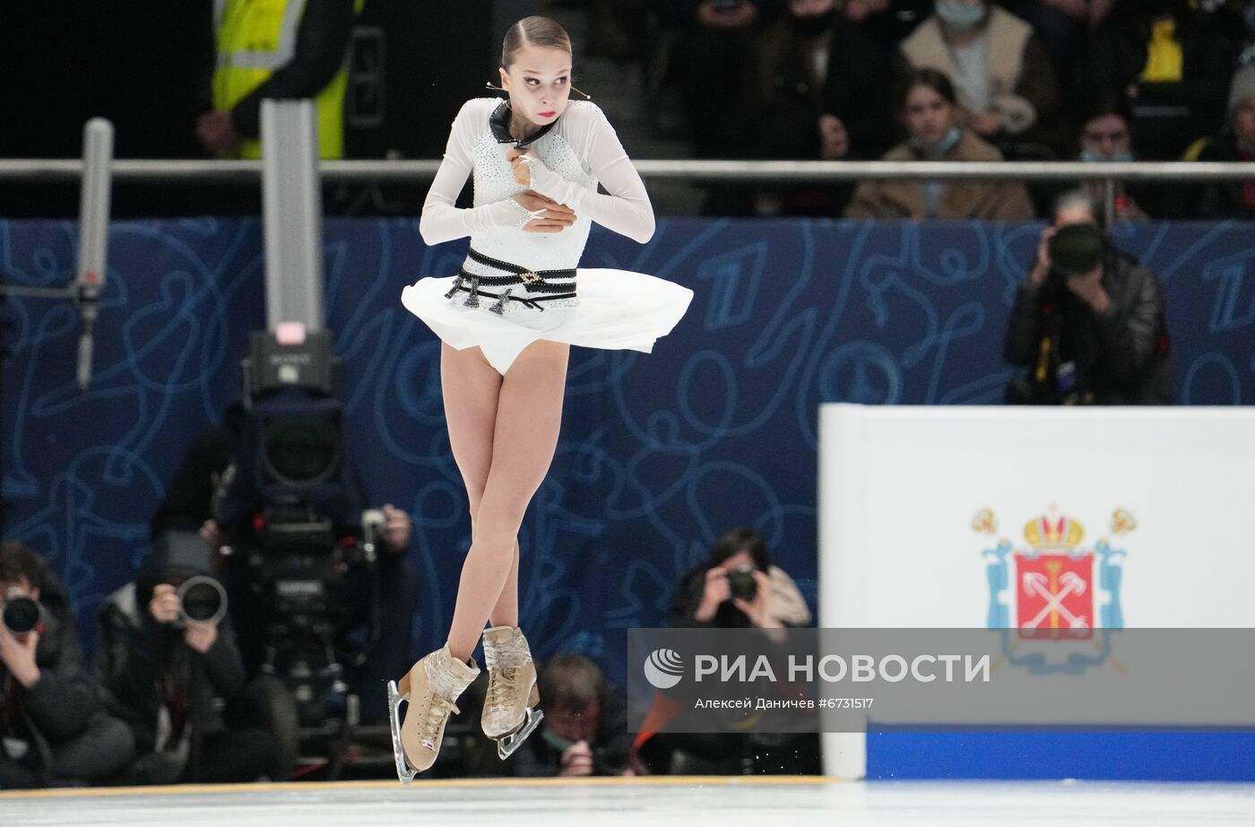 Фигурное катание. Чемпионат России. Женщины. Произвольная программа