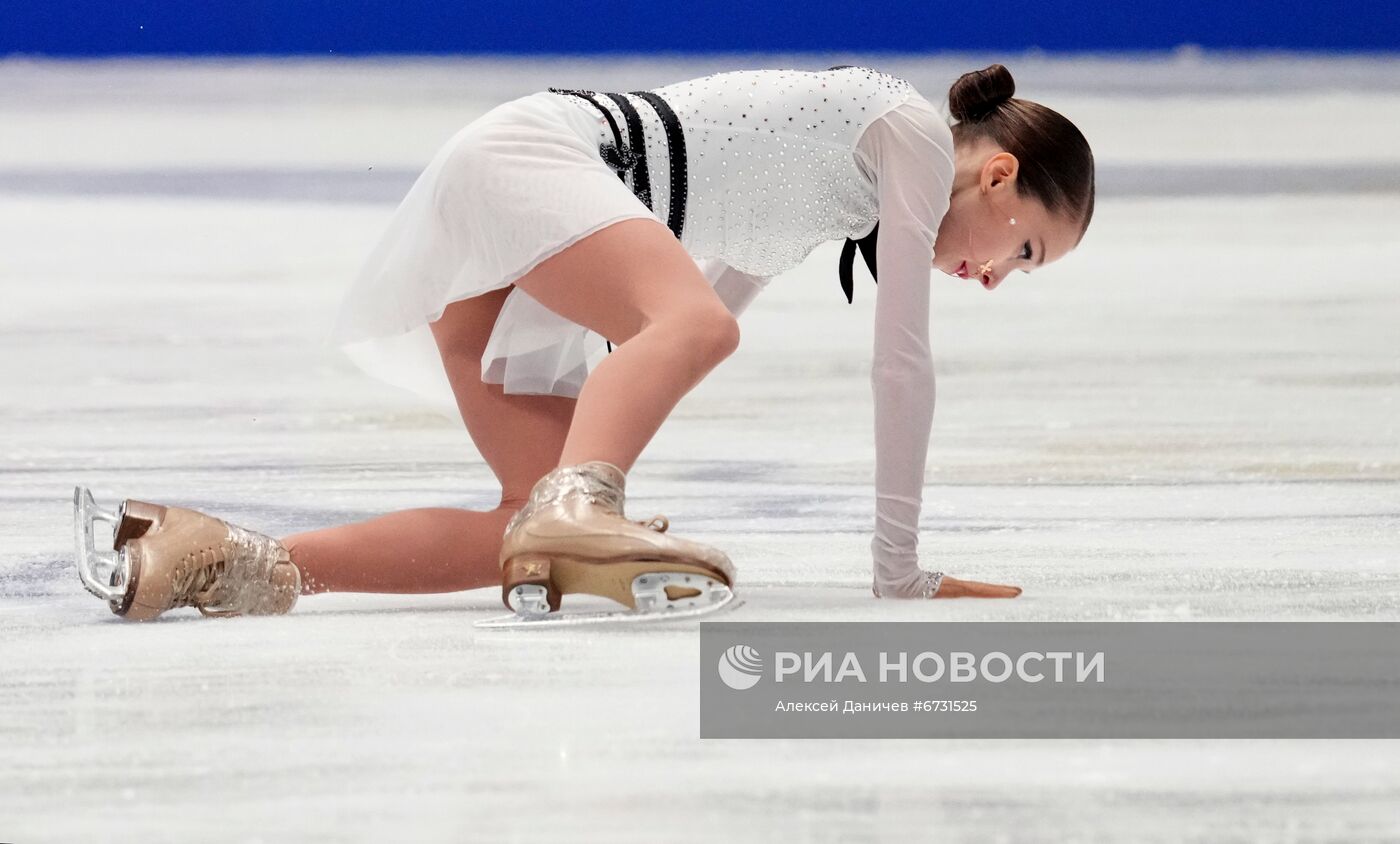 Фигурное катание. Чемпионат России. Женщины. Произвольная программа