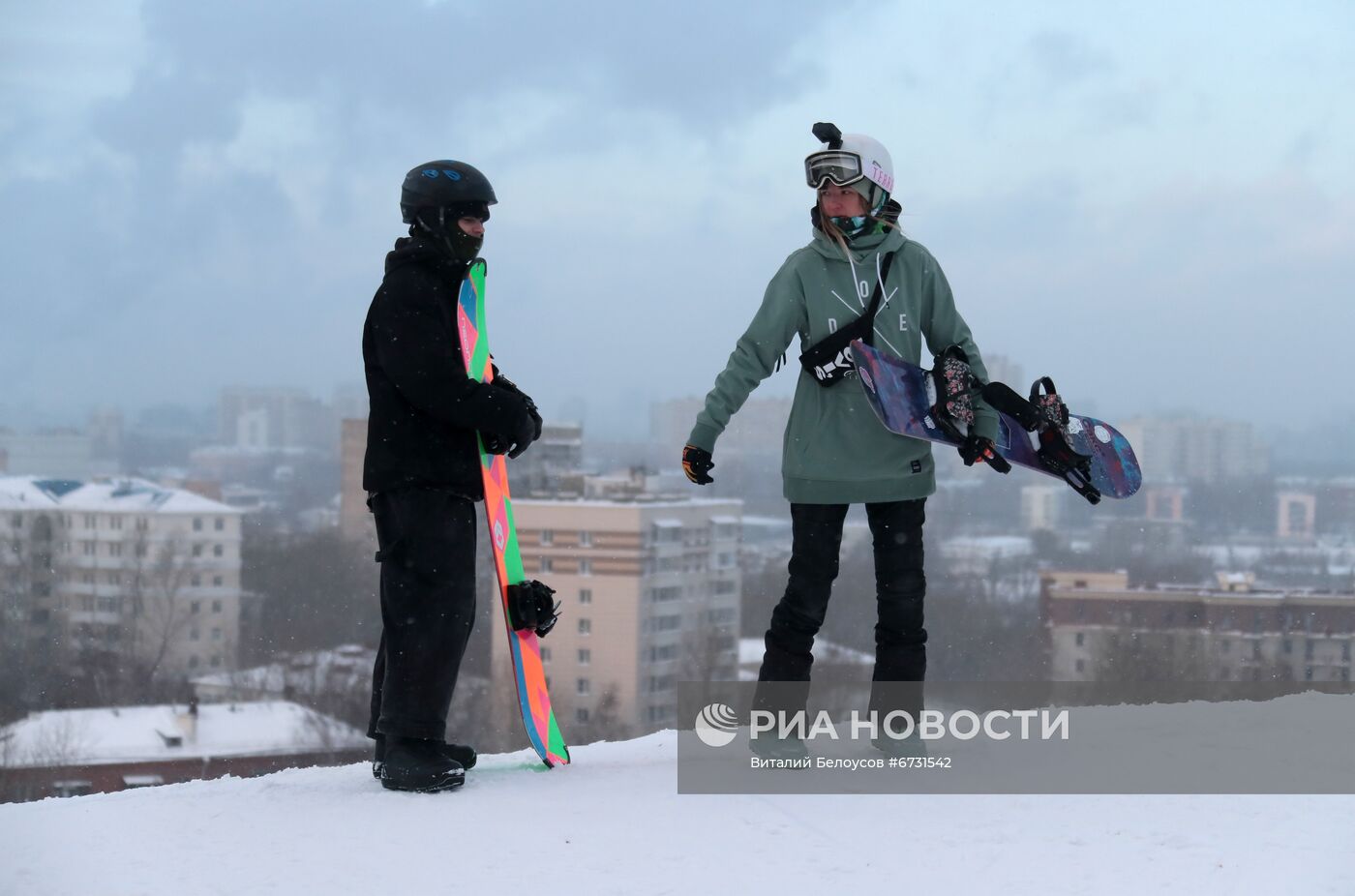 Горнолыжный центр "Кант" в Москве