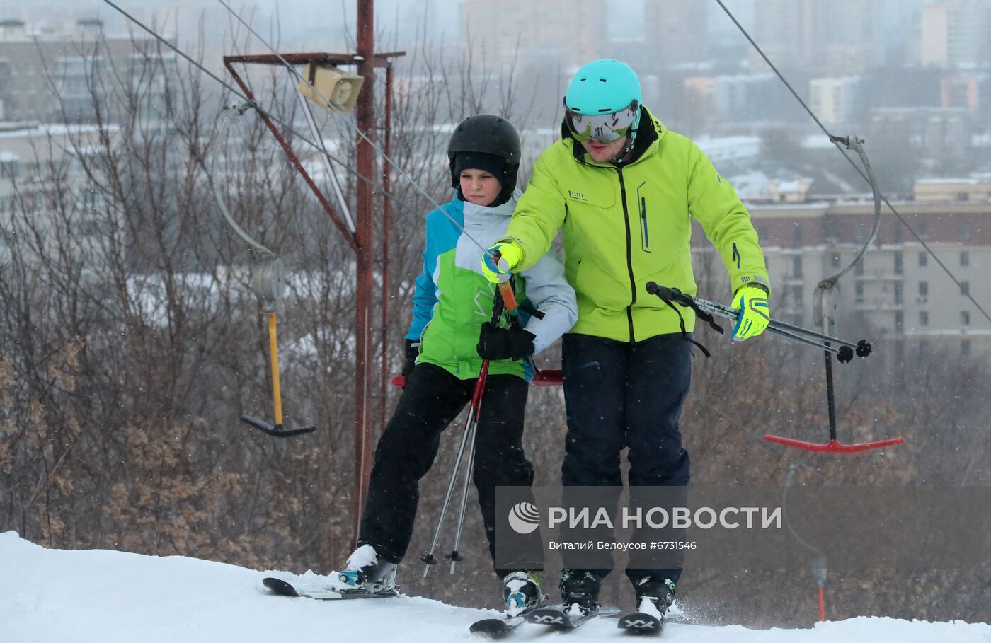 Горнолыжный центр "Кант" в Москве