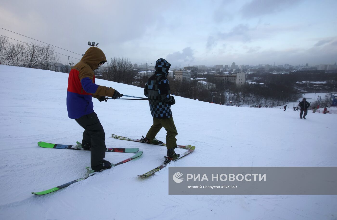 Горнолыжный центр "Кант" в Москве