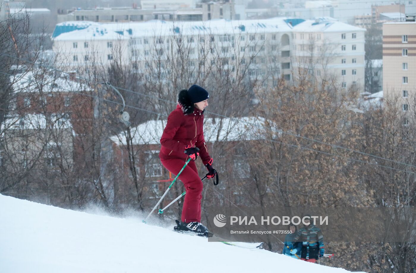 Горнолыжный центр Кант в Москве