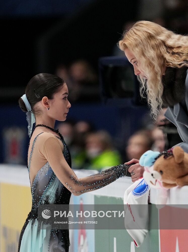 Фигурное катание. Чемпионат России. Женщины. Произвольная программа