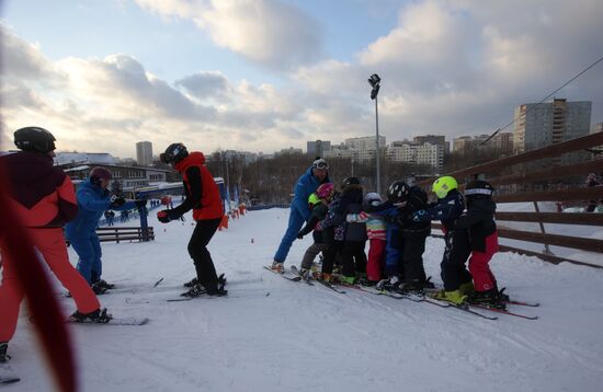 Горнолыжный центр "Кант" в Москве