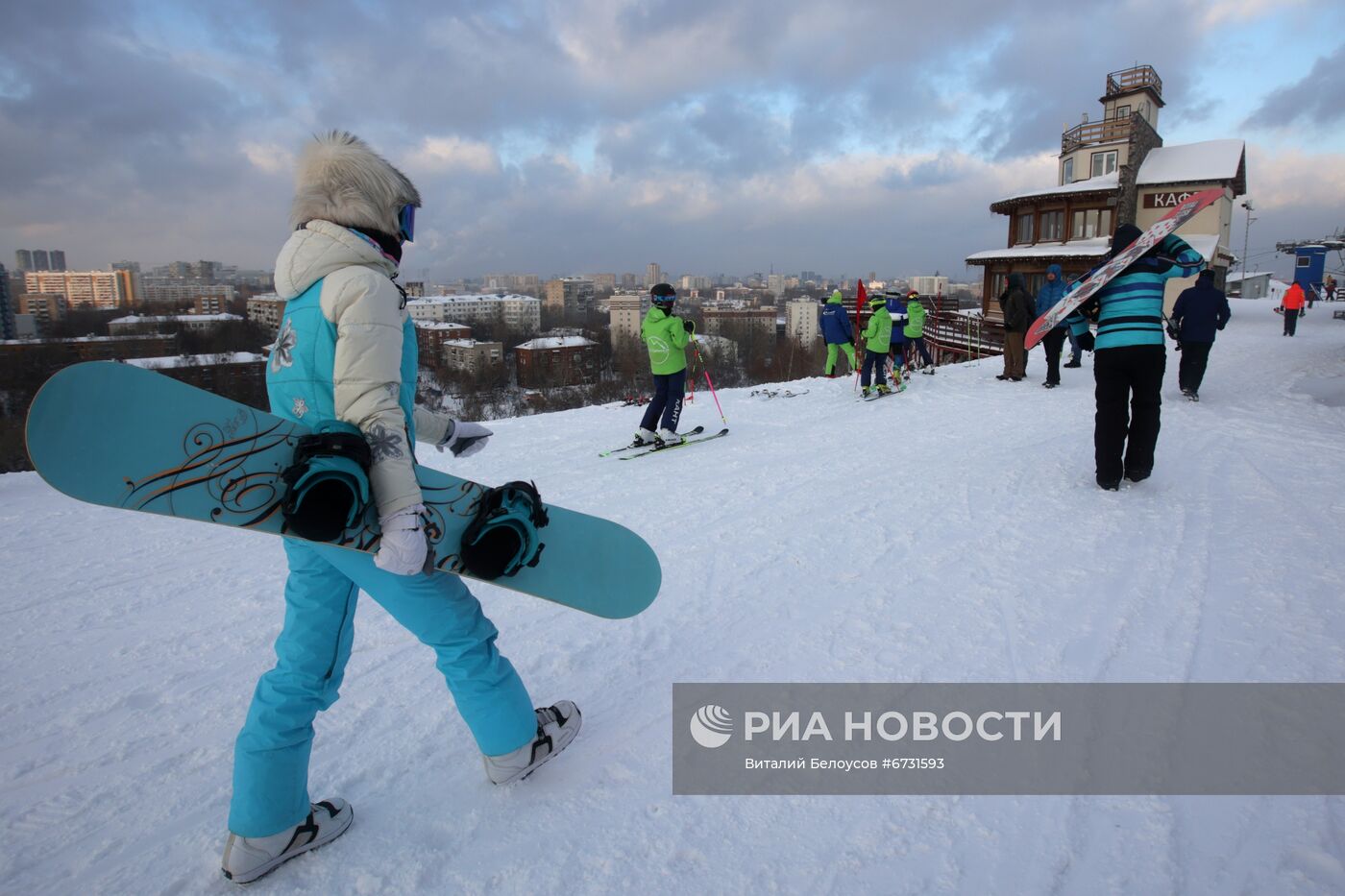 Горнолыжный центр "Кант" в Москве