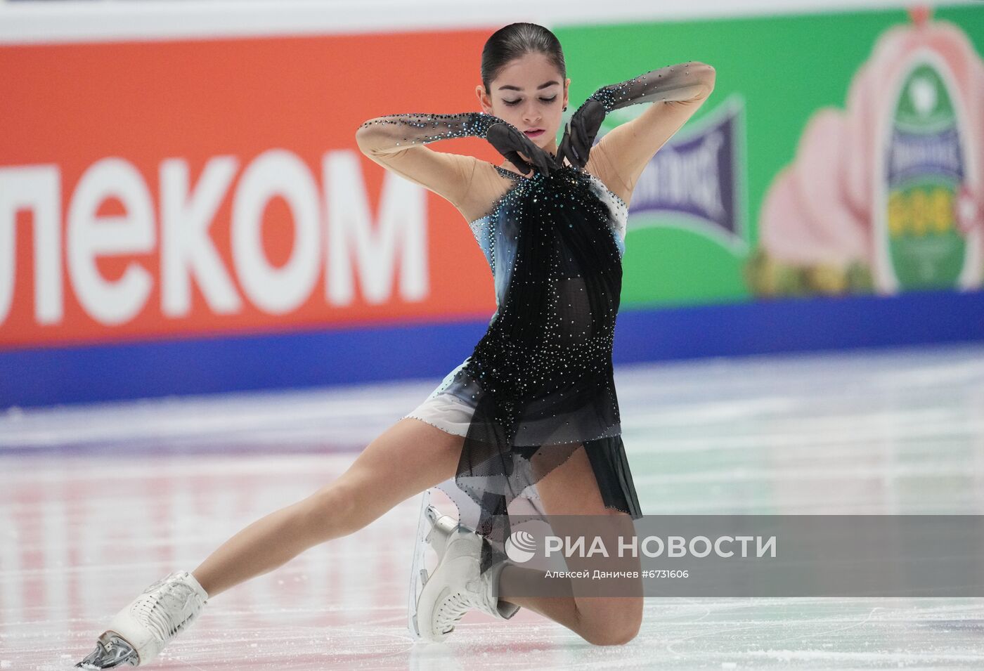 Фигурное катание. Чемпионат России. Женщины. Произвольная программа