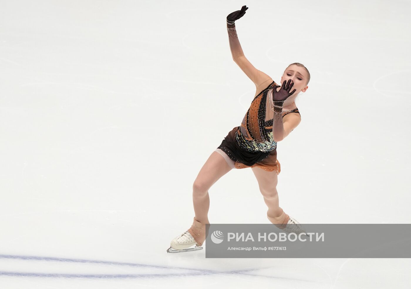 Фигурное катание. Чемпионат России. Женщины. Произвольная программа