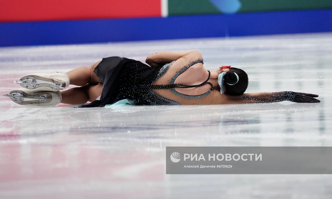 Фигурное катание. Чемпионат России. Женщины. Произвольная программа