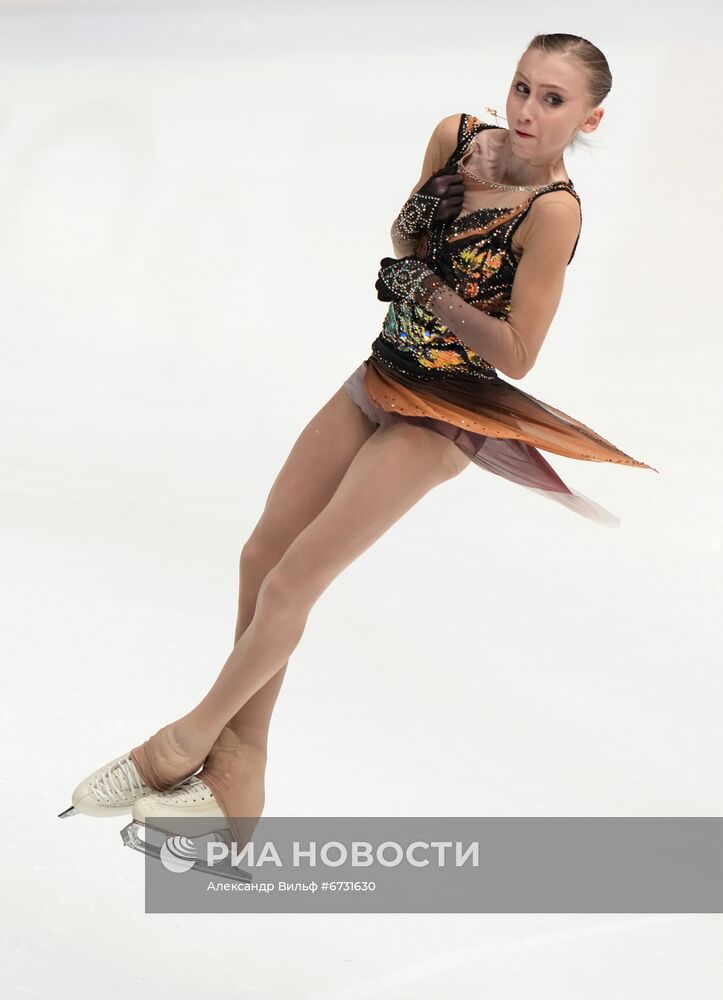 Фигурное катание. Чемпионат России. Женщины. Произвольная программа