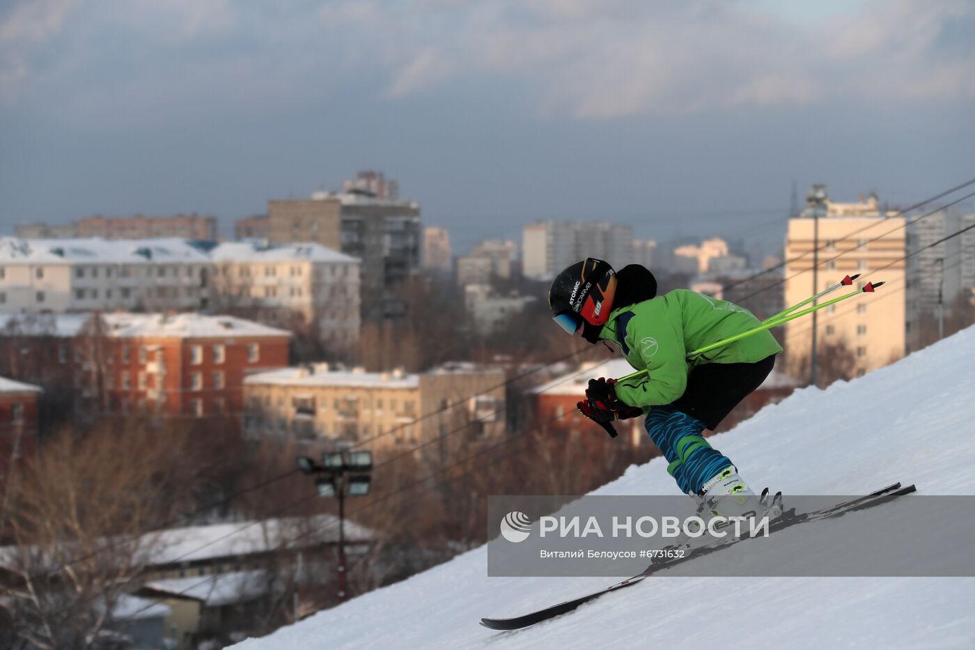 Горнолыжный центр "Кант" в Москве