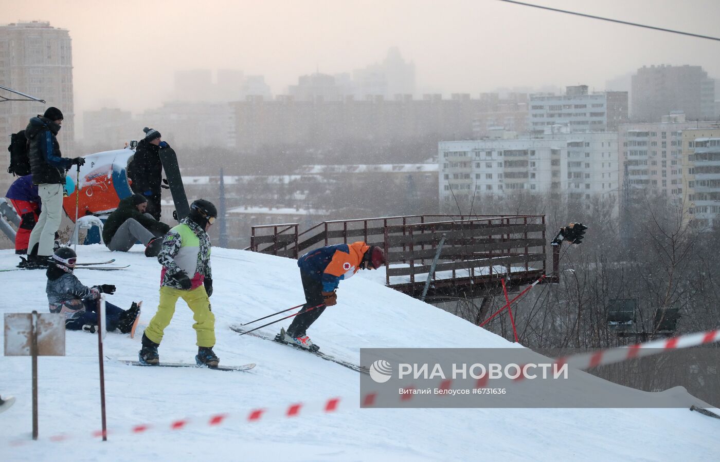 Горнолыжный центр "Кант" в Москве