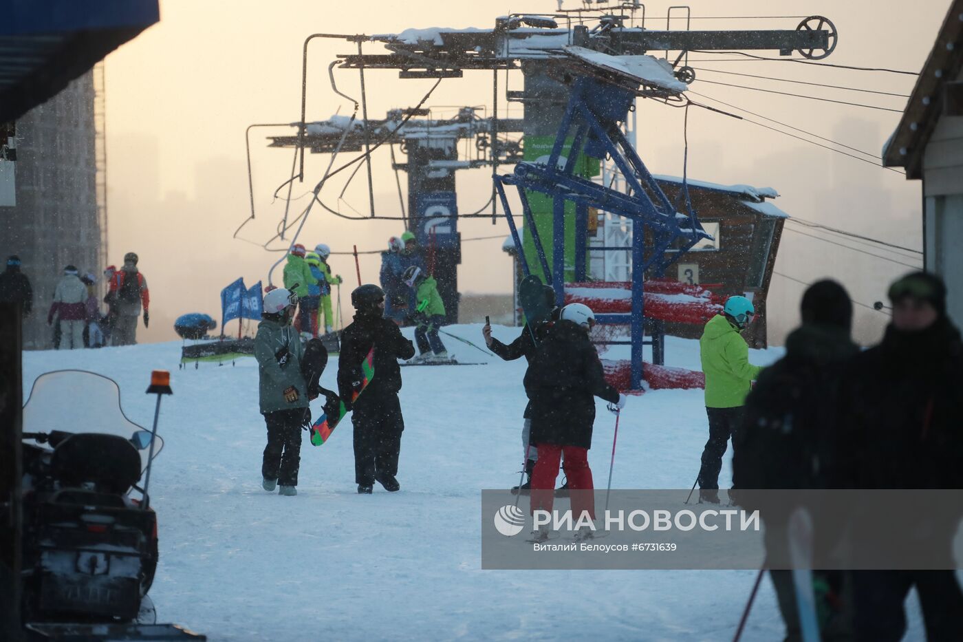 Горнолыжный центр "Кант" в Москве