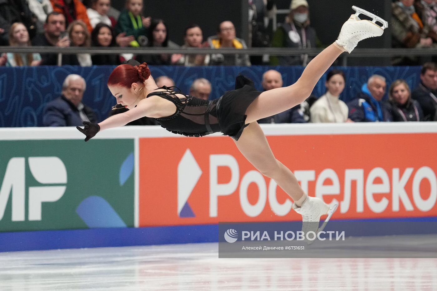 Фигурное катание. Чемпионат России. Женщины. Произвольная программа