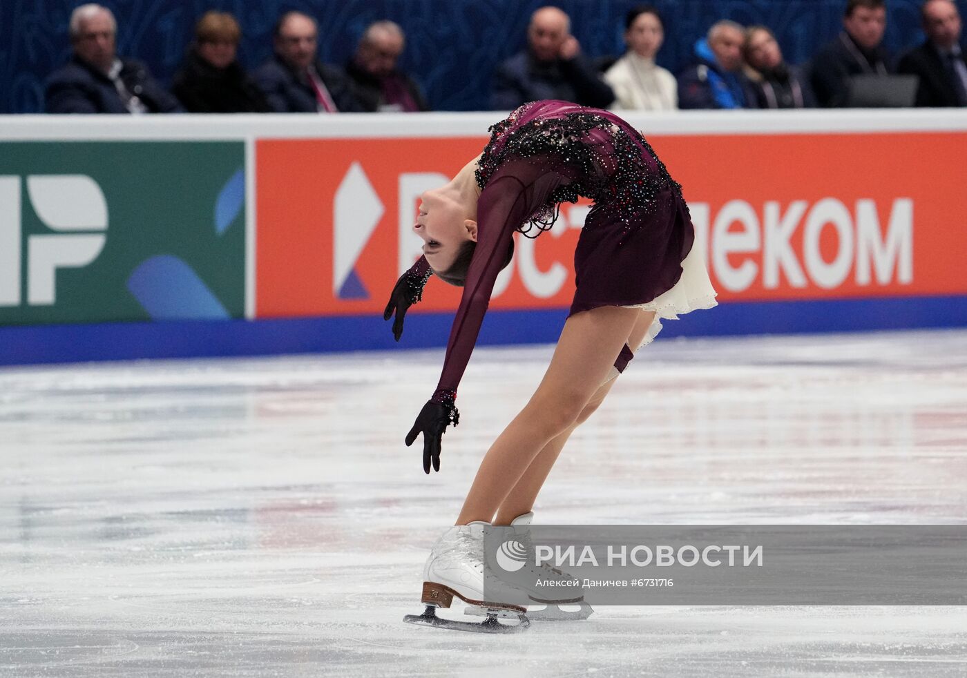 Фигурное катание. Чемпионат России. Женщины. Произвольная программа