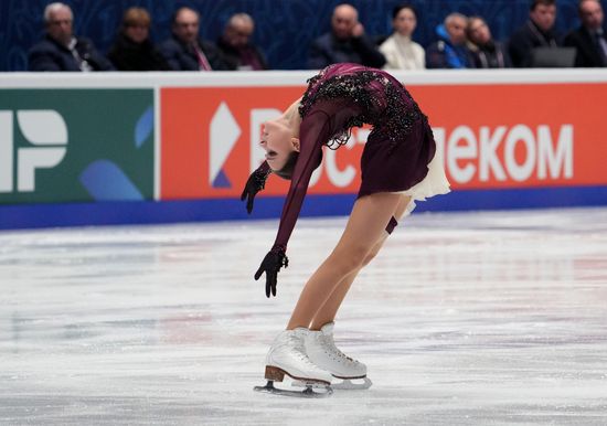Фигурное катание. Чемпионат России. Женщины. Произвольная программа