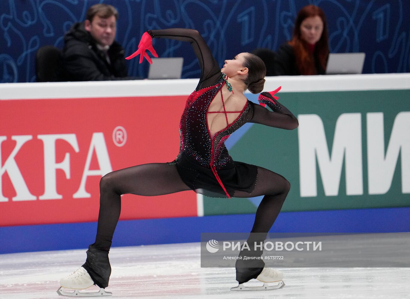 Фигурное катание. Чемпионат России. Женщины. Произвольная программа