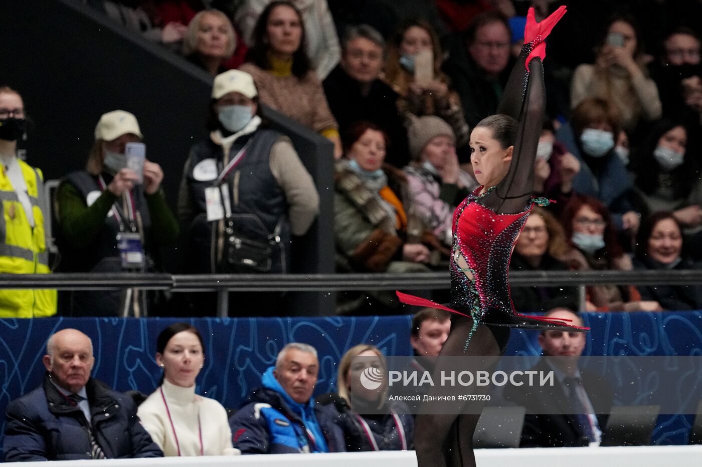 Фигурное катание. Чемпионат России. Женщины. Произвольная программа