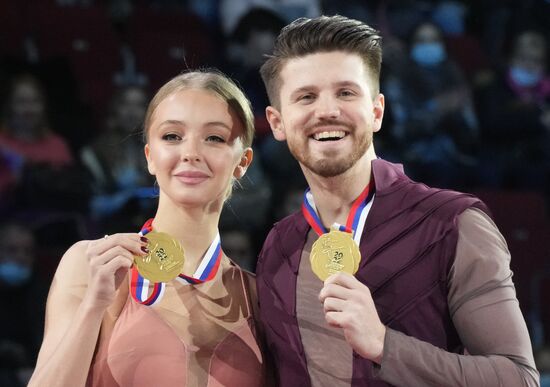 Фигурное катание. Чемпионат России. Церемония награждения