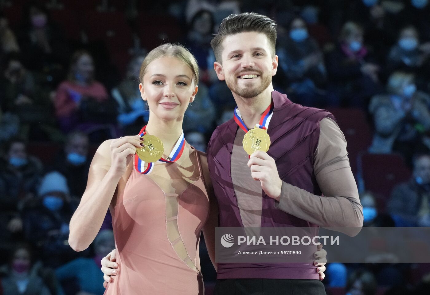 Фигурное катание. Чемпионат России. Церемония награждения