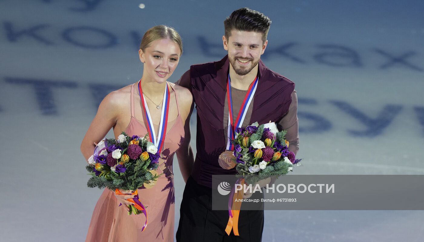 Фигурное катание. Чемпионат России. Церемония награждения