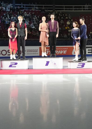 Фигурное катание. Чемпионат России. Церемония награждения