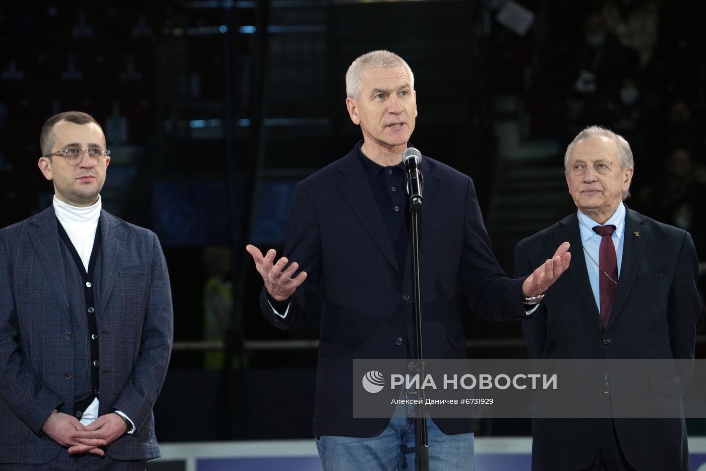 Фигурное катание. Чемпионат России. Церемония награждения