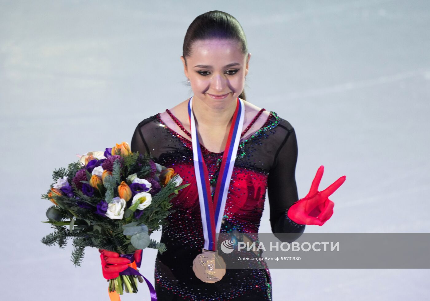 Фигурное катание. Чемпионат России. Церемония награждения